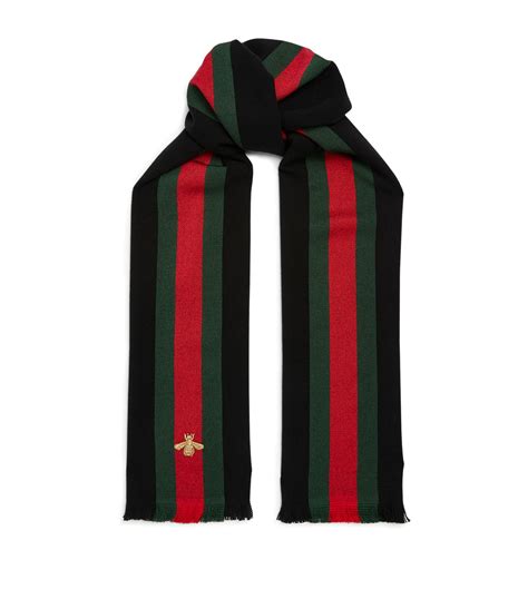 gucci striped scarf|Gucci scarf outlet.